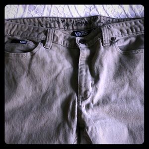 Vans size 32/32 pants tan